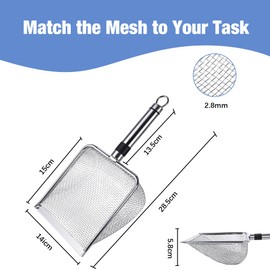 Gardening Soil Sifter (1 Set, 2.8mm)