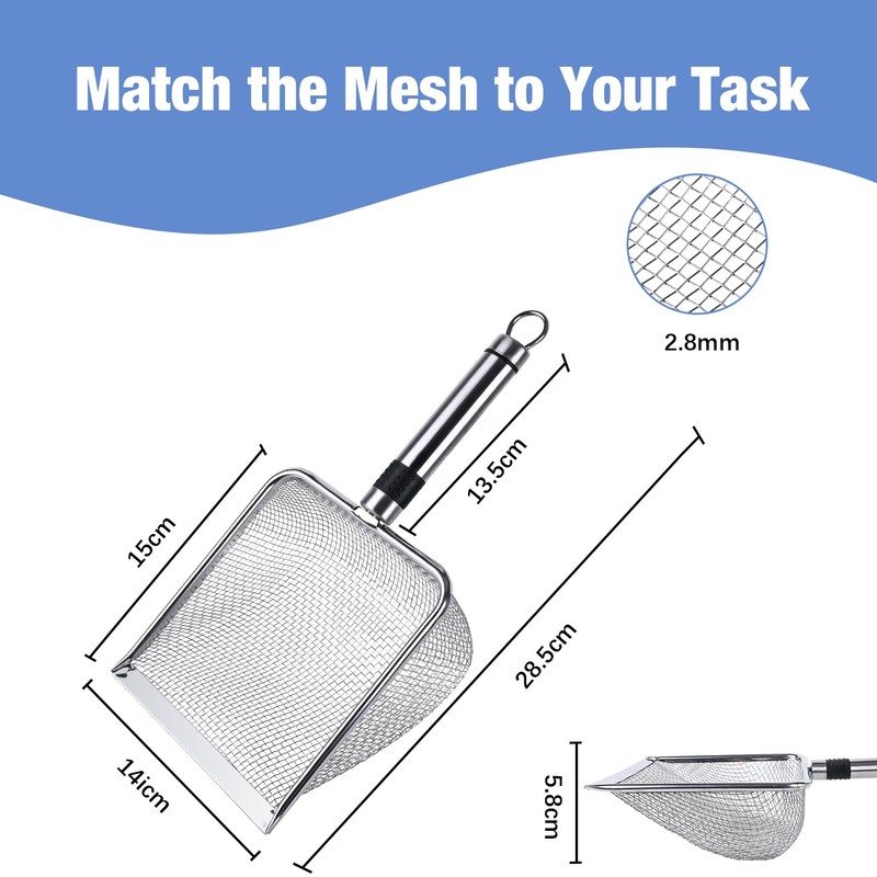 Gardening Soil Sifter (1 Set, 2.8mm)