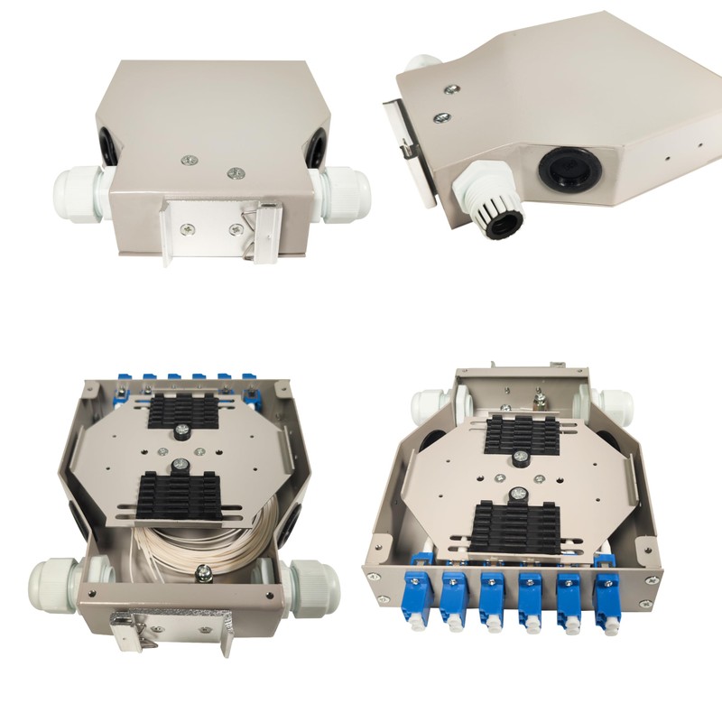 fyboptwu - 12 Fibers LC Singlemode DIN Rail Fiber Optic