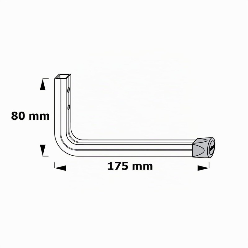 Gedotec Wall Hooks Garage Hooks Workshop Mounting Hooks for Screwing