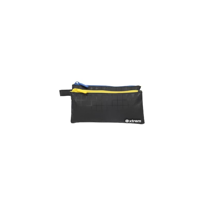 Xtrem Trinity 5Xt Pencil Box Lapicera Black Checks