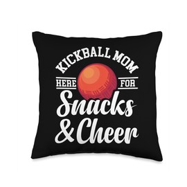Red Kickball Kickball Bases Kickball Kit Kick Ball Adult Throw Pillow