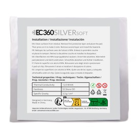 EC360® Silver Soft 12W/mK Thermal Pad 50 x 50 x 1.0 mm Soft
