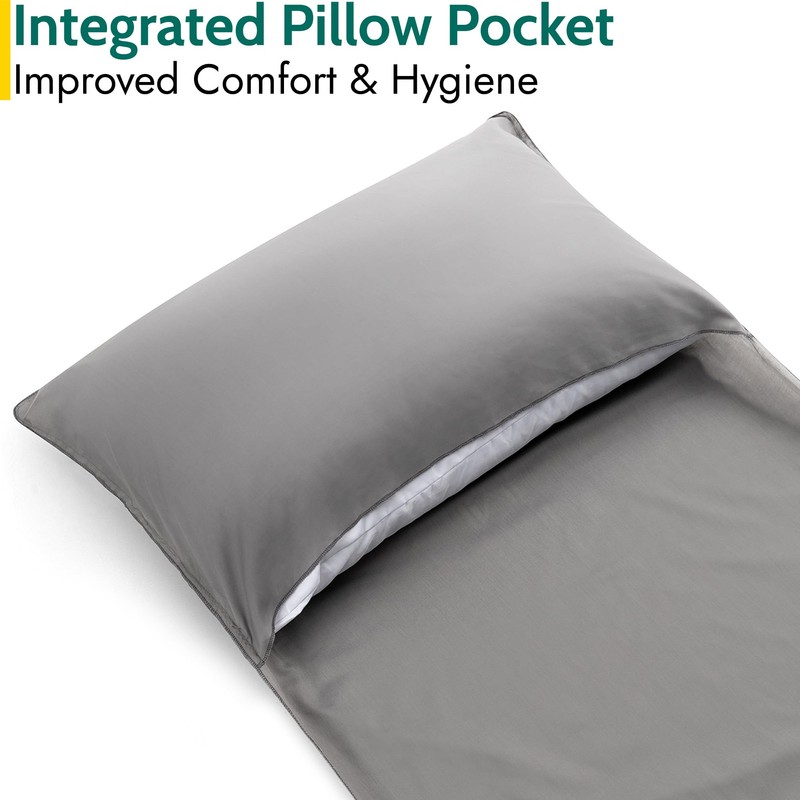 Trail Sleeping Bag Liner Camping Travel Sheet Single Envelope Shape