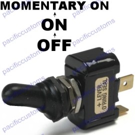 K4 Off On Momentary On Switch For Ignition Start 20 Amp With Tab Terminals