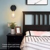 Rustic Wall Sconce Retro Pull Chain E26 Adjustable Up Down