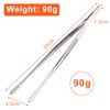 Newaner Kitchen Tweezers 30 cm, Barbecue Tweezers Made of Stainless