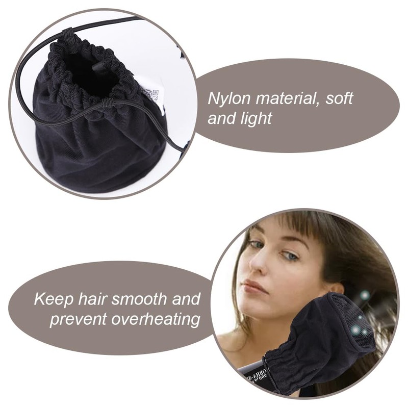 Mesh Hair Dryer Diffuser Universal Foldable Hair Dryer Sock Diffuser