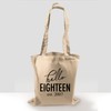 Shirtracer - Cotton Bag - 18th Birthday - Hello Eighteen