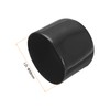 sourcing map 4pcs Rubber End Caps 58mm ID Vinyl Round