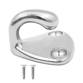 zalati Hooks Wall Mounted 316 Stainless Steel Holder Marine Grade for Hanging Coats, Hats on Boat Deck