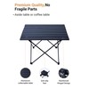Nice C Folding Table, Portable Camping Table, Aluminum Collapsible Table