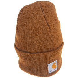 Carhartt unisex child Acrylic Watch Cold Weather Hat, Carhartt Brown, 8-14 Years US