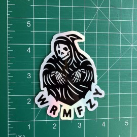 WRMFZY Creeper Holo Sticker one7six, Forward Observations Group, SupDef