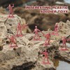 BRTNUP 100 PCS Mini Plastic Soldiers Figures, Military Plastic Toy