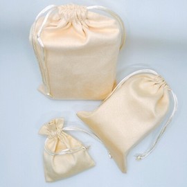 Plain Suede Drawstring Multi-purpose Storage Pouch Storage large (15X20cm) 10ea