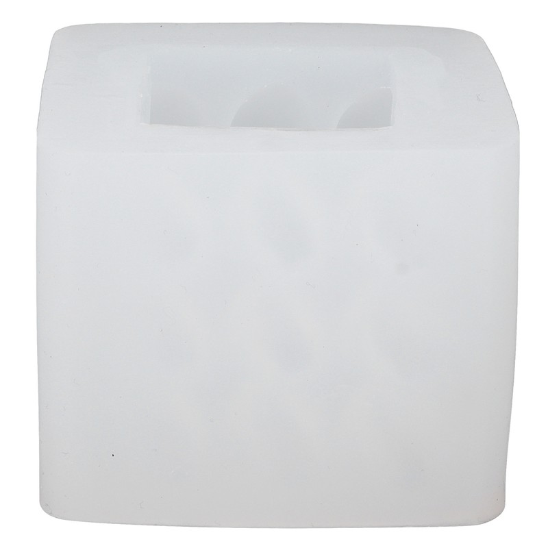 3D Heart Cube Aromatherapy Candle Silicone Mold Food Grade Candle