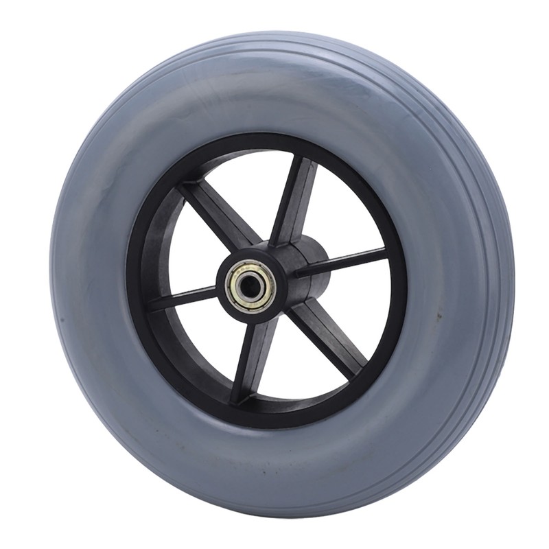 194mm Gray Electric Wheelchair Wheel Non Slip No Noise Stable
