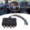High to Low Audio Converter 4 Channel Anti Interference Reduce