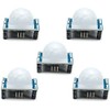 Fasizi 5pcs Human Sensor Module Pyroelectric Infrared PIR Motion Detector