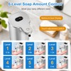 Automatic Foaming Soap Dispenser with Digital Display, 6-Level Foam Adjustable,