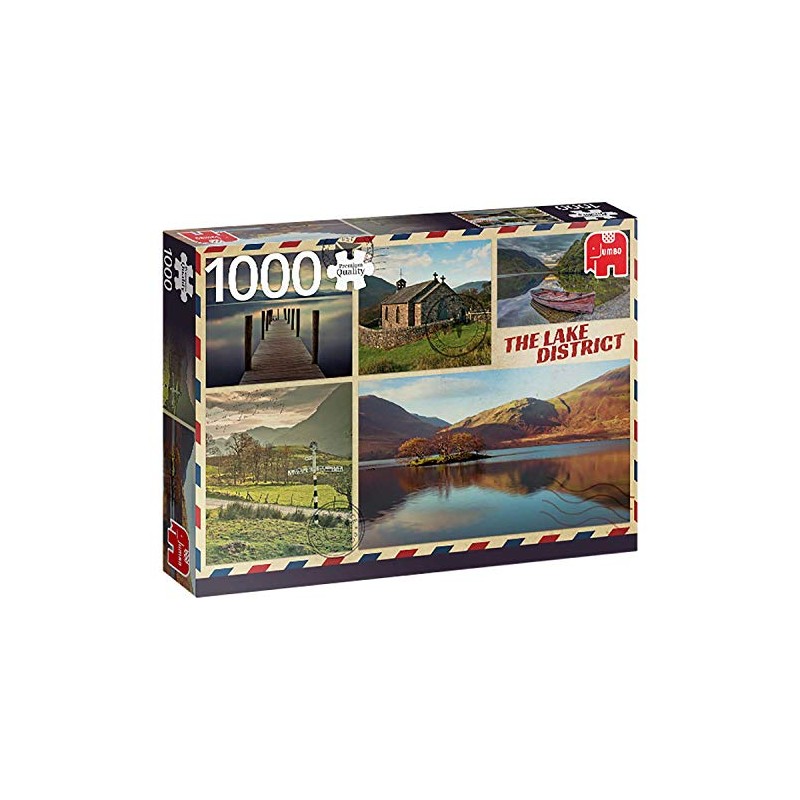 Greetings From The Lake District, 1000 Piece Jigsaw Puzzle