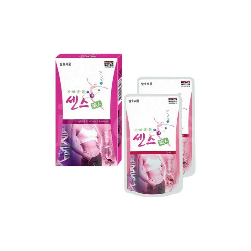 센스미인 파우치 100ml x2포/푸룬/식이섬유/유산균 Sensmeine Pouch 100ml x2 packets /