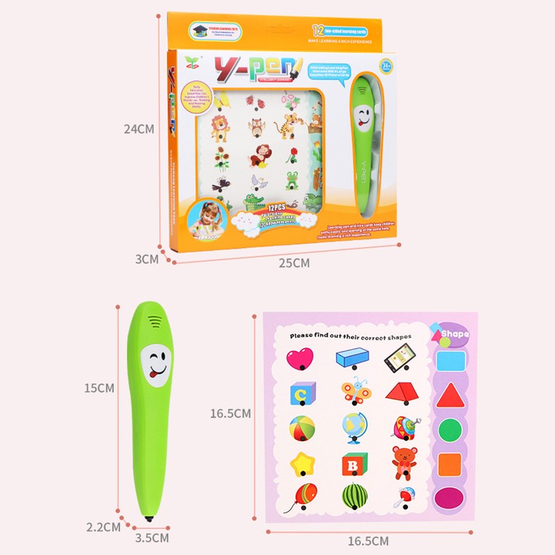 Electronic English Book with Smart Logic Learning Pen Early Education