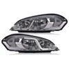 LQI LED Headlight Assembly Lamps Compatible with Chevy Impala 2006-2013/