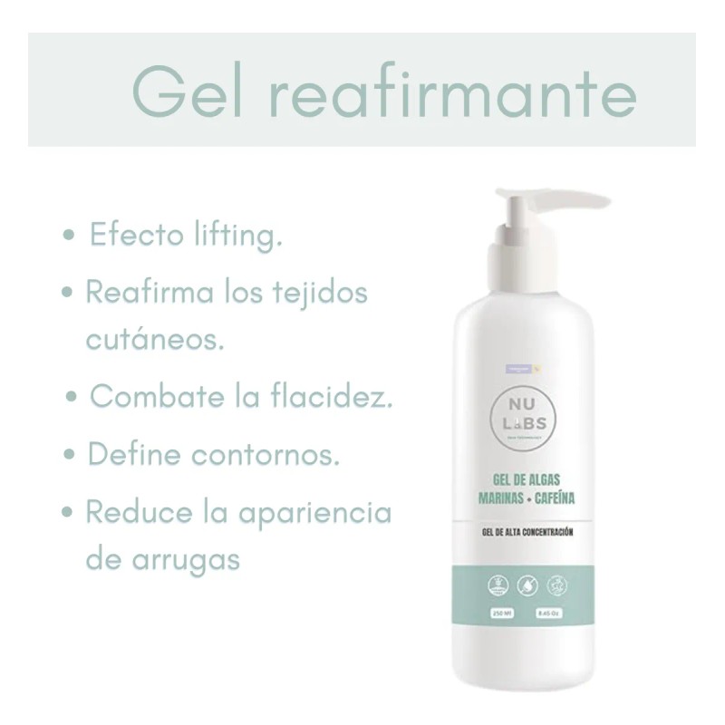 Gel Conductor Facial Reafirmante Hidratante Corporal