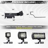 T-TOP WLS No-Drill A-Pillar Ditch Light Brackets for 2022-2026 Nissan