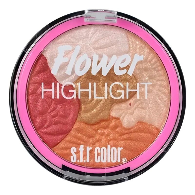 Iluminador S.f.r. Color Highlight Flower 5 Tonalidades
