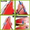 DY.Leather COVA PLUS Bright Red Glossy Leather Craft Bright Red