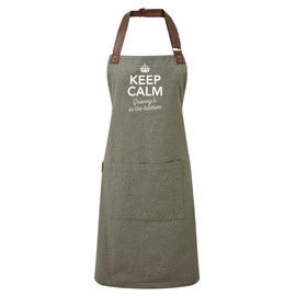 D Design Invent Print! Granny Gift Apron Birthday Cooking Kitchen Gift for Women Keepsake for Granny Size 86cm x 72cm (Moss)