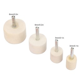 Tyenaza Cerium Oxide Glass Polishing Kit, Glass and Windshield Scratch Removal Kit, 8 Oz of Glass Cerium Oxide Polishing Powder, 4pcs Felt Polishing Buffing Wheel