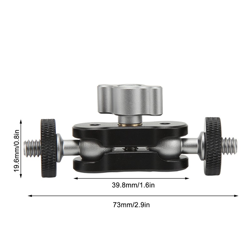 Camera Articulating Arm Aluminium Alloy Adjustable 1/4in Screw Interface Expansion