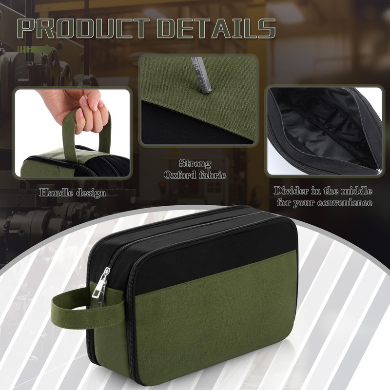 Eccliy 12 Inch Tool Pouch Zipper Bag with Handle 3