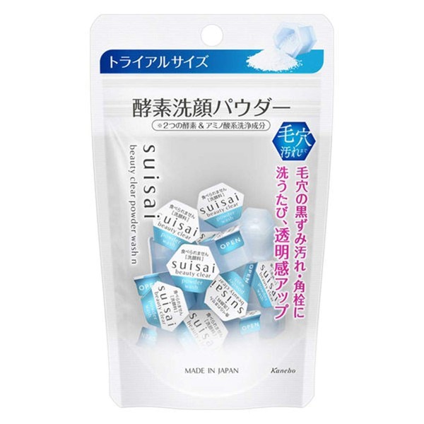 Kanebo Suisai Beauty Clear Powder Facial Cleansing 0.4g 15pcs