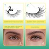 GEMERRY False Eyelashes, 10 Pairs, Soft Faux Mink Eyelashes, Fluffy