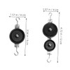 SUPVOX 4pcs Physics Experiment Pulley Mechanics Teaching Tool for Hands