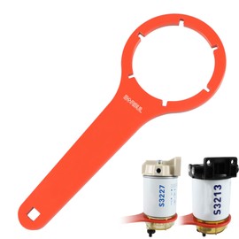 EVRBUL Fuel Filter Water Separator Water Collection Bowl Wrench Installation & Removal Tool Compatible with S3227 S3213 Water Separator for Marine Outboard Motor