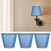 3PCS Cloth Lamp Shade E14 ClipOn Lampshade for Candle Chandelier