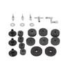 23Pcs Cymbal Felts Sets Stent Tube Clutch Wing Nuts Washer