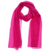 WESTEND CHOICE Ladies Chiffon Scarves Women Plain Neck Scarf Soft
