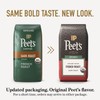 Peet's Coffee, USDA Organic Dark Roast Ground Coffee, 100% Arabica