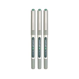 3 x uni-ball Auge UB-157 walze-kugelschreiber fein (0.7mm) grün
