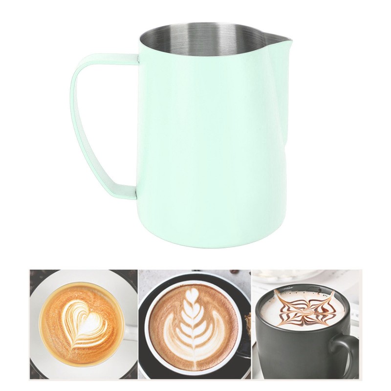 480ML Coffee Frothing Cup 304 Stainless Steel Milk Frother Jug