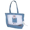 Cat Carrier Handbag Breathable Mesh Canvas Sturdy Soft Comfortable Traveling