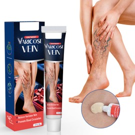 Creme für Krampfadern, beruhigende Creme für die Beine, Pflege, verbessert die Durchblutung, lindert Schmerzen der Beine durch Krampfadern, 20 g