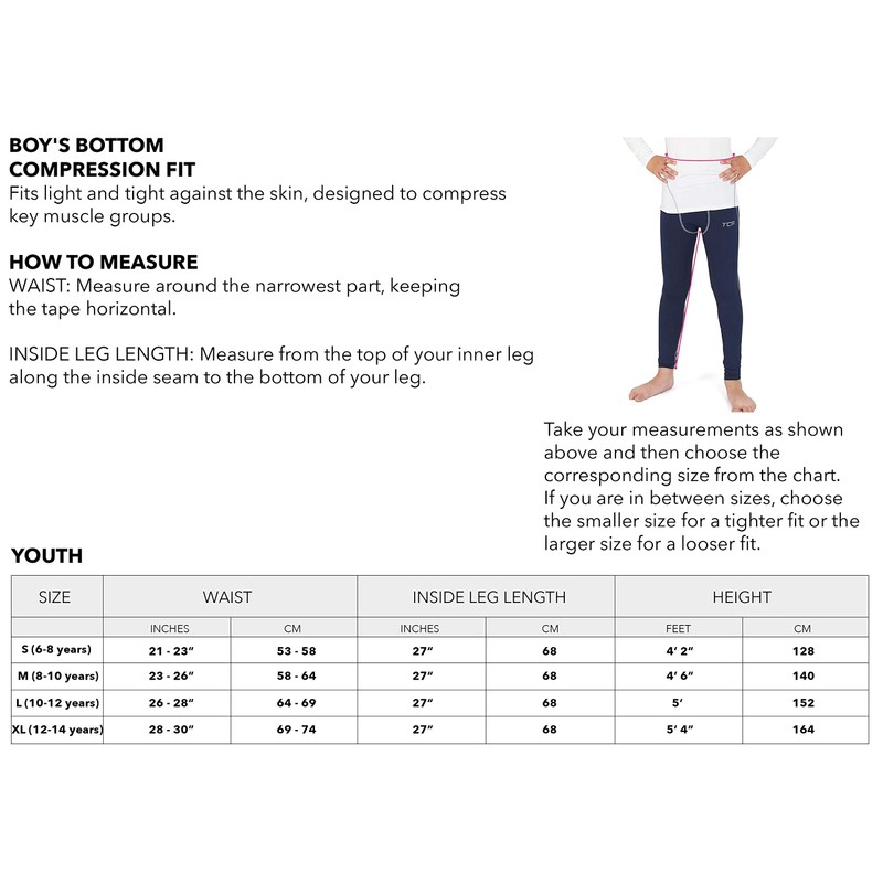 PowerLayer Mens Leggings Compression Pants Sports Pants Long, black